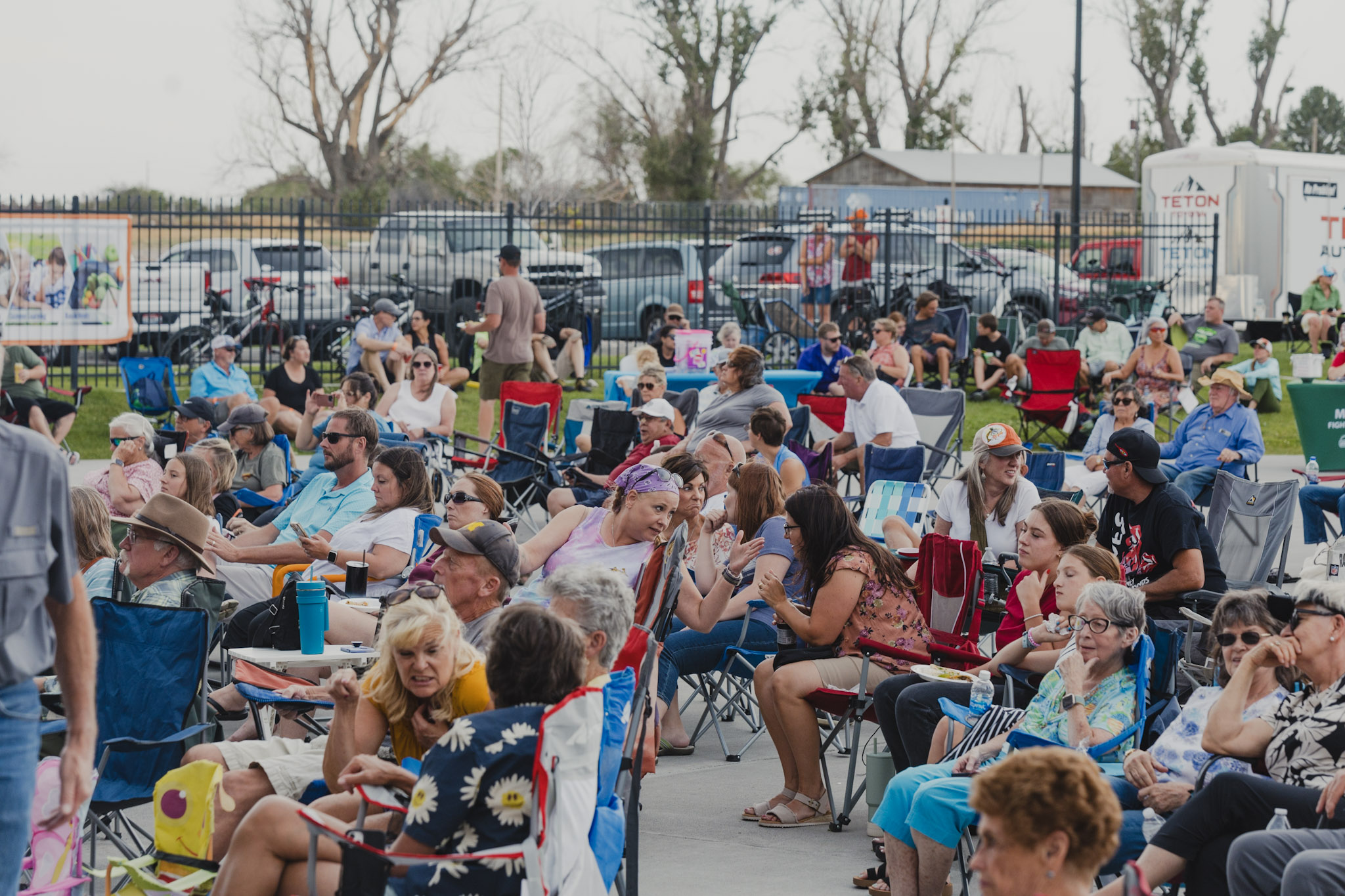 Crowd of people at the LIVE United Concerts