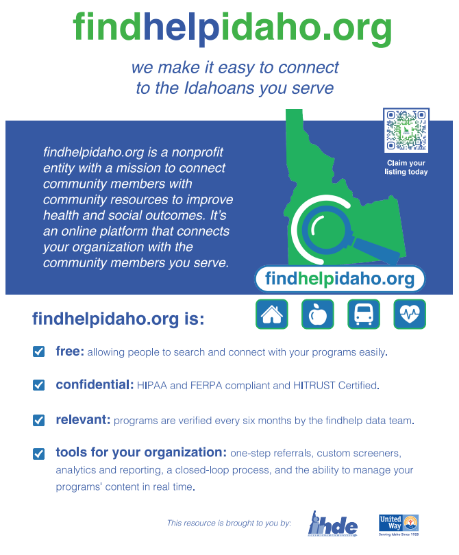 findhelp.org in Idaho